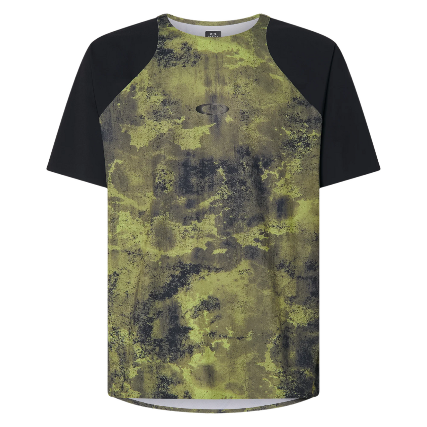 Oakley Seeker Airline Short Sleeve Jersey - M - Oxidation Print Green