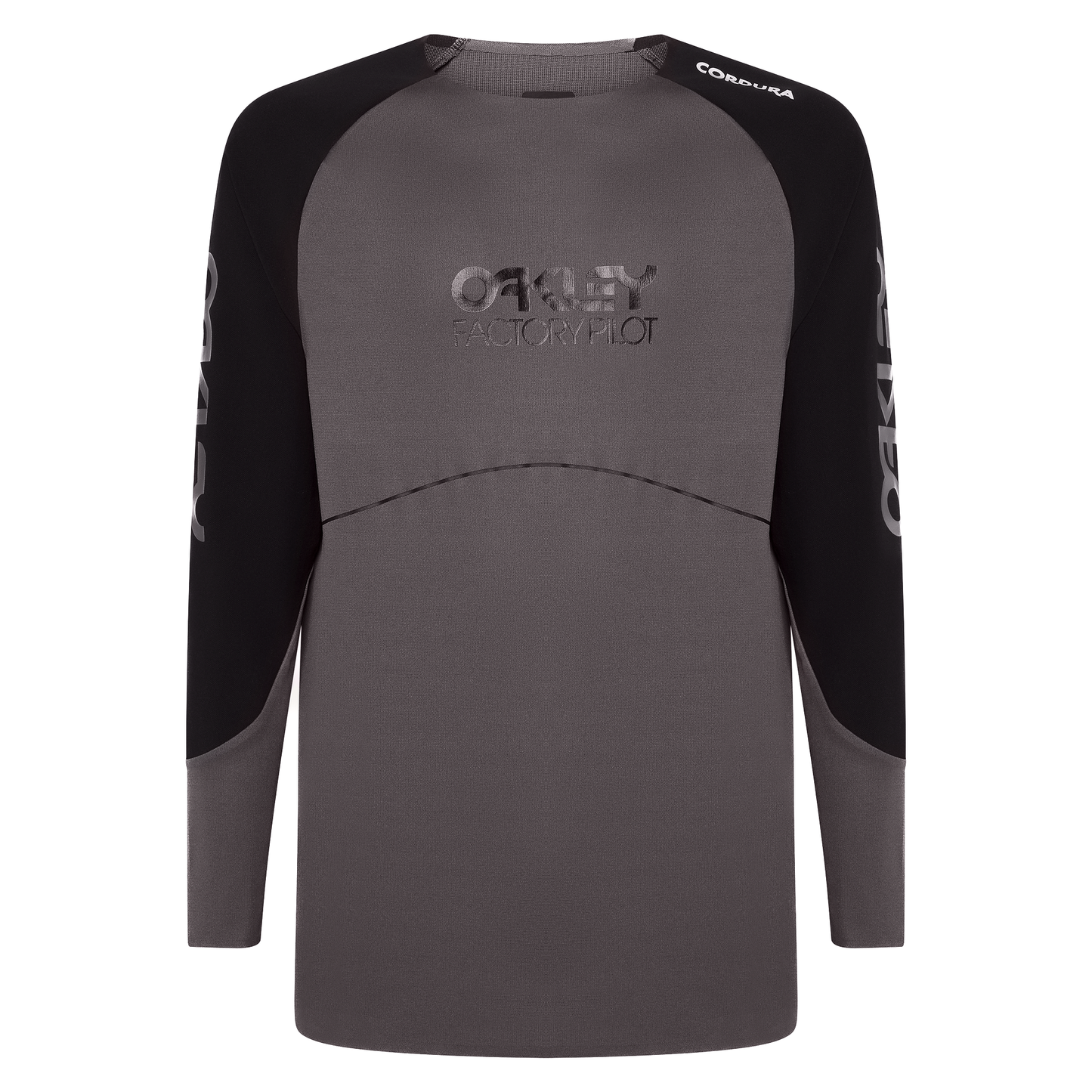 Oakley Maven Scrub Long Sleeve Jersey - S - Black - Grey