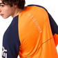 Oakley Maven Scrub Long Sleeve Jersey - L - Orange - Blue