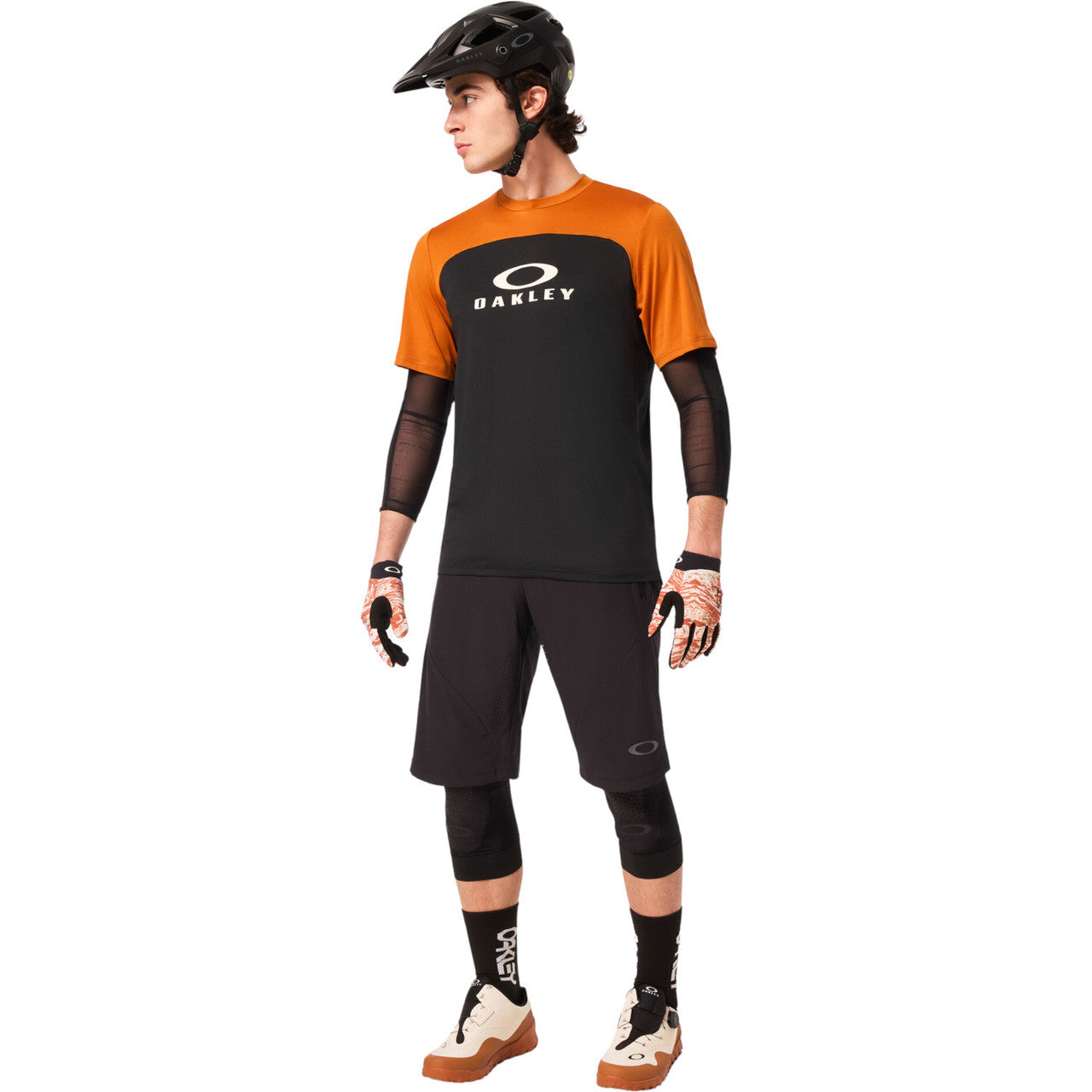 Oakley Free Ride RC Short Sleeve Jersey - S - Ginger