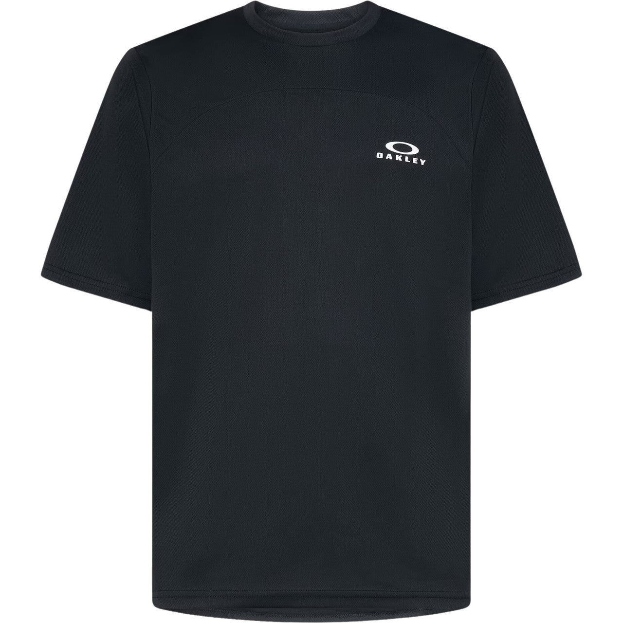 Oakley Free Ride Short Sleeve Jersey - S - Black - White
