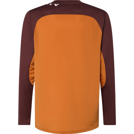 Oakley Free Ride RC Long Sleeve Jersey - L - Grenache