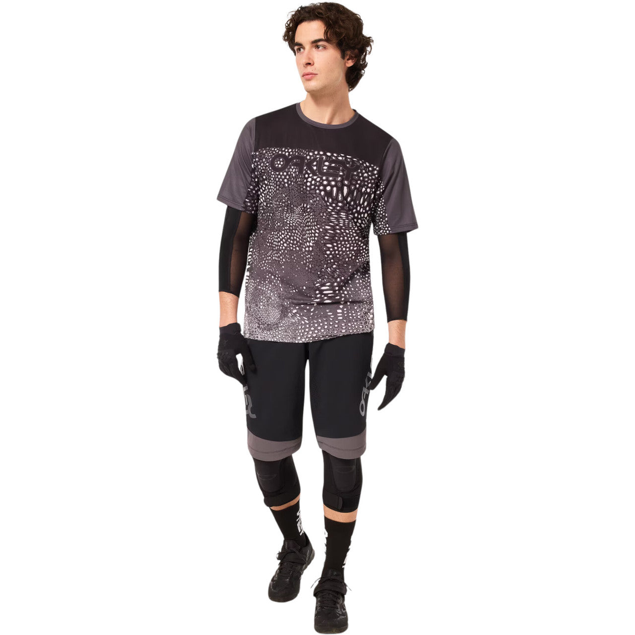 Oakley Maven Scrub Shorts - S-30 - Black - Grey