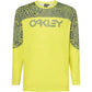 Oakley Maven Coast Long Sleeve Jersey - L - Distorted Frogskin Green