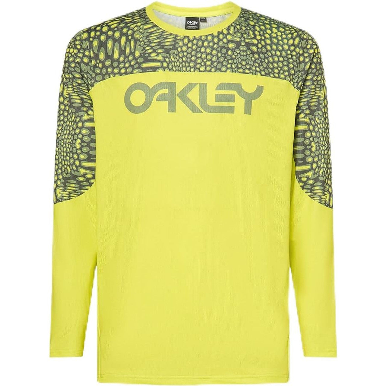 Oakley Maven Coast Long Sleeve Jersey - XL - Distorted Frogskin Green