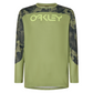 Oakley Maven Coast Long Sleeve Jersey - M - Metal Camo Green