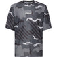 Oakley Ride Free Short Sleeve Jersey - S - Black Stripe - Grip Camo