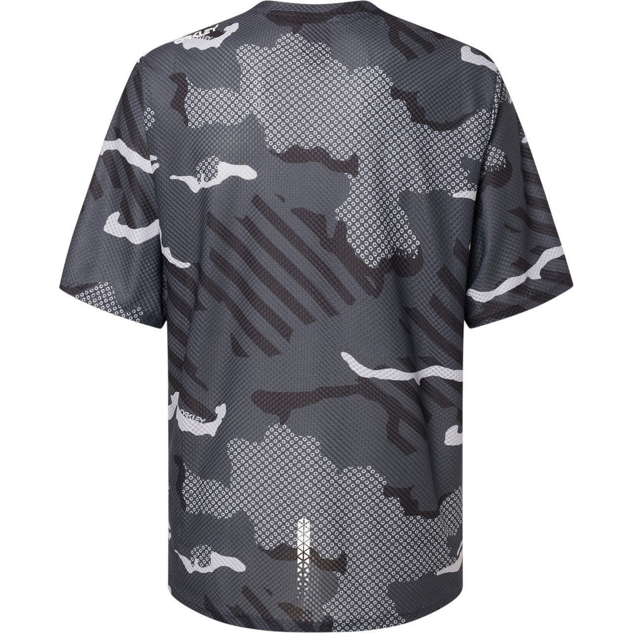 Oakley Ride Free Short Sleeve Jersey - XL - Black Stripe - Grip Camo