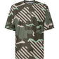 Oakley Ride Free Short Sleeve Jersey - XL - Green Stripe - Grip Camo