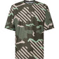 Oakley Ride Free Short Sleeve Jersey - 2XL - Green Stripe - Grip Camo