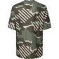 Oakley Ride Free Short Sleeve Jersey - XL - Green Stripe - Grip Camo