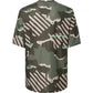 Oakley Ride Free Short Sleeve Jersey - L - Green Stripe - Grip Camo