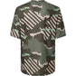 Oakley Ride Free Short Sleeve Jersey - 2XL - Green Stripe - Grip Camo
