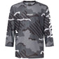 Oakley Ride Free Long Sleeve Jersey - M - Black Stripe - Grip Camo