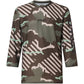 Oakley Ride Free Long Sleeve Jersey - XL - Green Stripe - Grip Camo