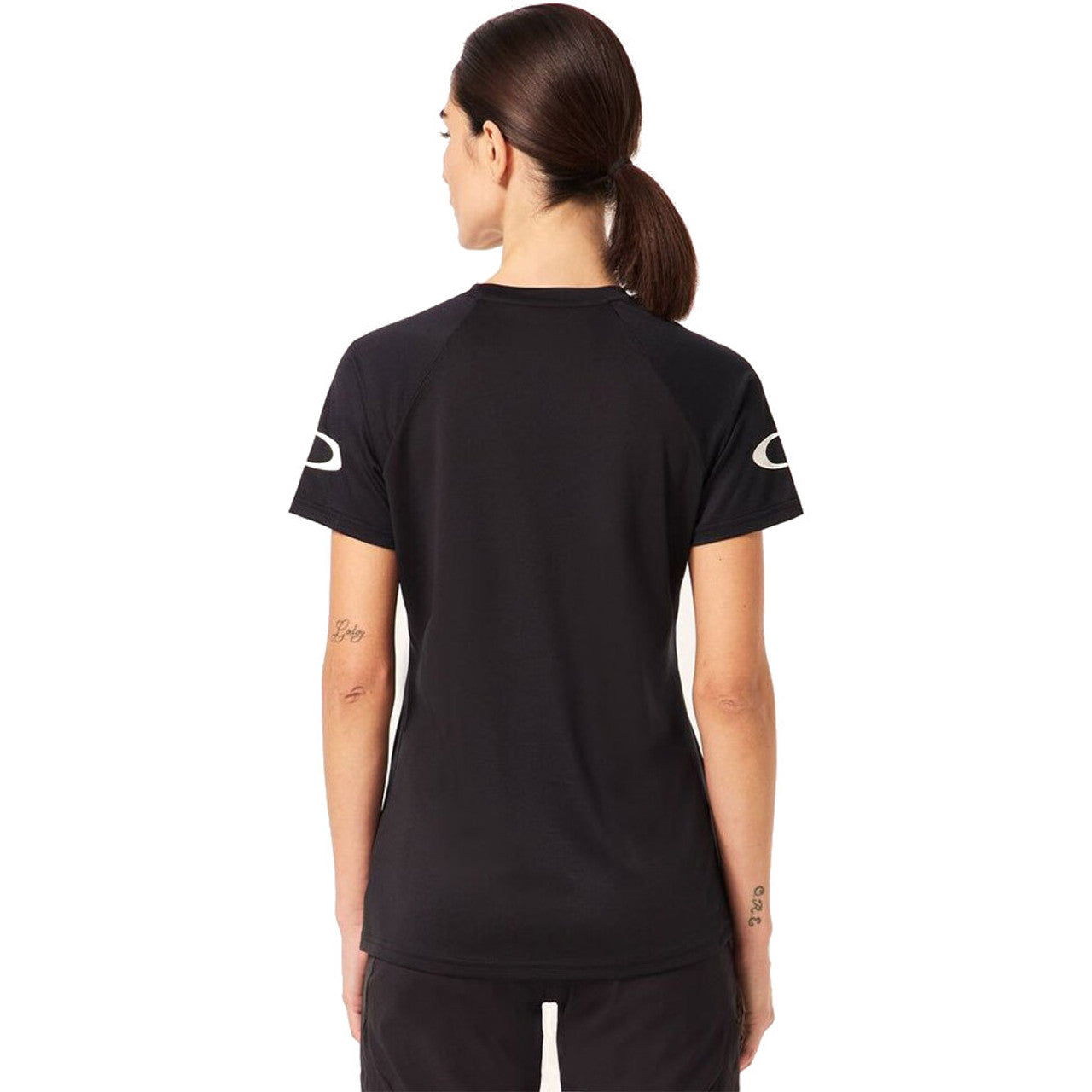 Oakley Ride Free Womens Short Sleeve Jersey - XL - Blackout