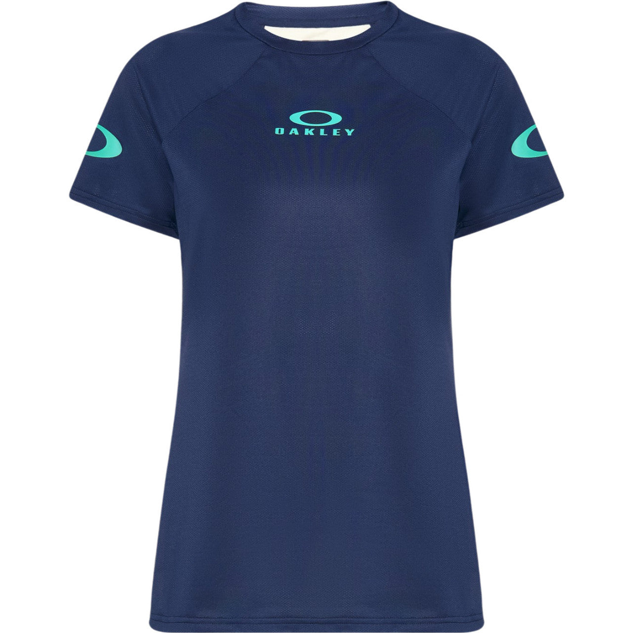 Oakley Ride Free Womens Short Sleeve Jersey - L - Team Navy