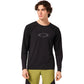Oakley Seeker Airline Long Sleeve Jersey - S - Blackout
