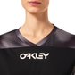 Oakley Women's Maven Coast Long Sleeve Jersey - Women's L - Organic Spots Black
