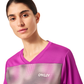 Oakley Women's Maven Coast Short Sleeve Jersey - Women's M - Organic Spots Purple