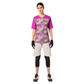 Oakley Women's Maven Coast Short Sleeve Jersey - Women's L - Organic Spots Purple