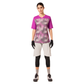 Oakley Women's Maven Coast Short Sleeve Jersey - Women's M - Organic Spots Purple