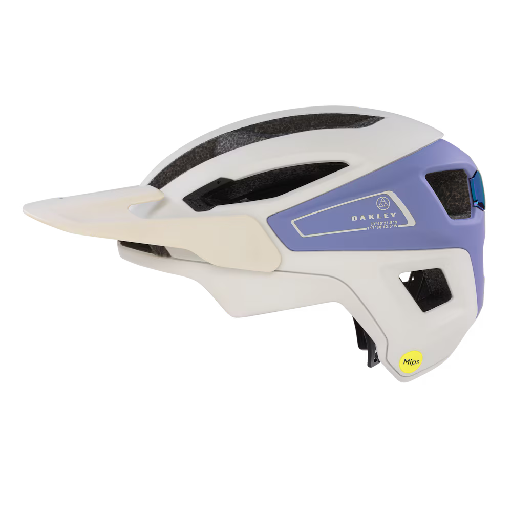 Oakley DRT3 Trail MIPS Helmet - L - Matte Clear Grey - Matte Lilac