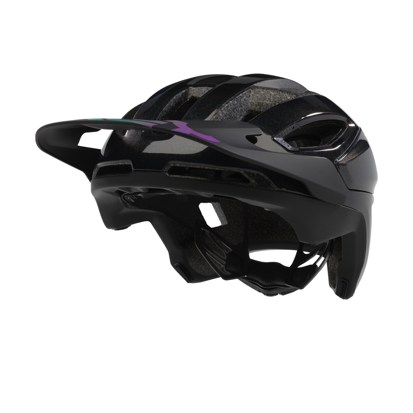Oakley DRT3 Trail MIPS Helmet - S - Gloss Black Galaxy - Factory Pilot
