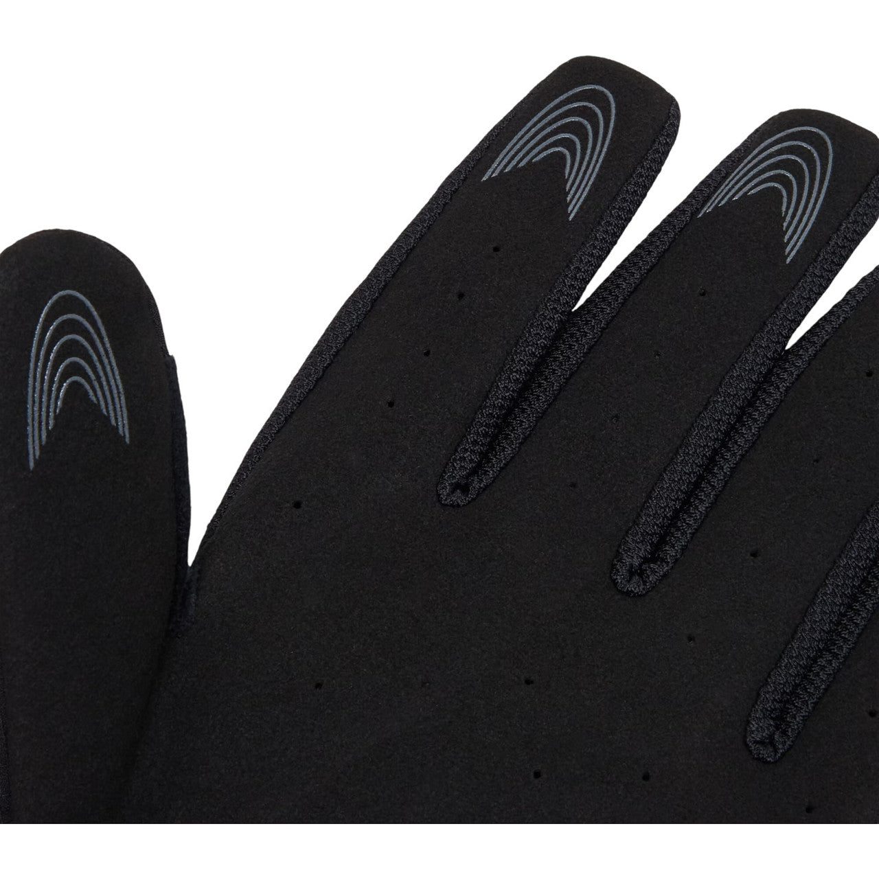 Oakley Drop In 2.0 MTB Gloves - M - Blackout - Uniform Grey