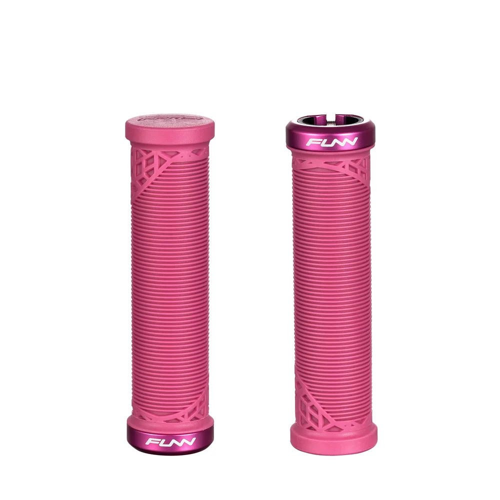 Funn Hilt JR Lock On Grips - Pink - Single Lock On Grips