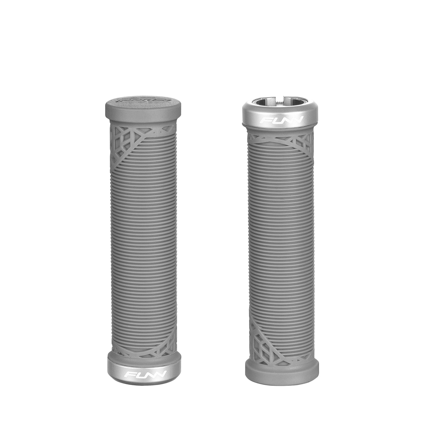 Funn Hilt JR 19mm Lock On Grip - Grey - Single Lock On Grips