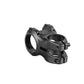 FUNN Nixie Stem - 1 1/8th Inch Steerer - 31.8mm - 40mm - 0 Degree - Black