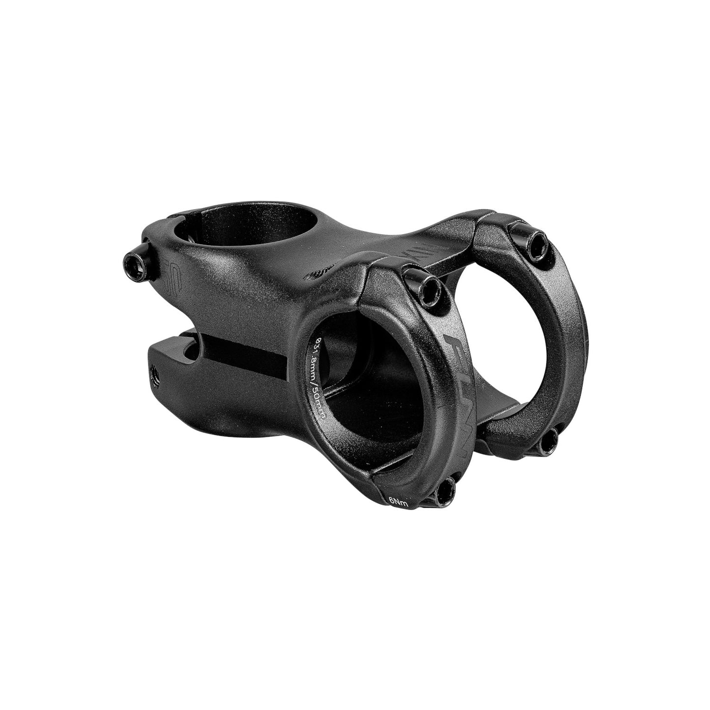 FUNN Nixie Stem - 1 1/8th Inch Steerer - 31.8mm - 50mm - 0 Degree - Black