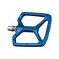 FUNN Python V2 Flat Aluminium Pedals - Standard - Blue