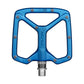 FUNN Python V2 Flat Aluminium Pedals - Standard - Blue