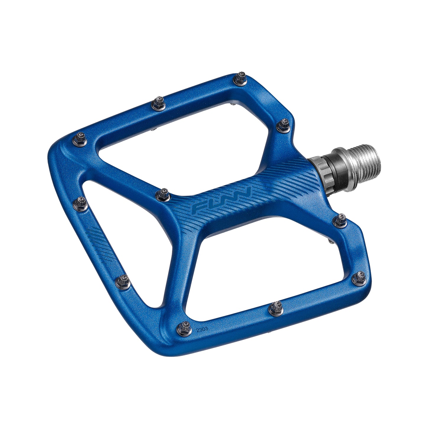 FUNN Python V2 Flat Aluminium Pedals - Standard - Blue