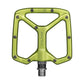 FUNN Python V2 Flat Aluminium Pedals - Standard - Green