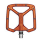 FUNN Python V2 Flat Aluminium Pedals - Standard - Orange