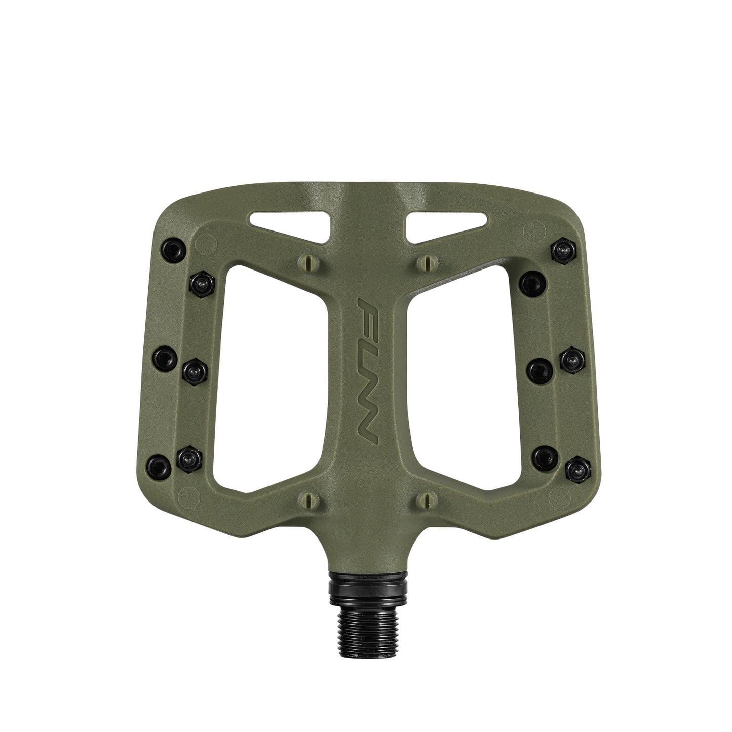 FUNN Taipan S Junior Flat Composite Pedals - S - Olive Green