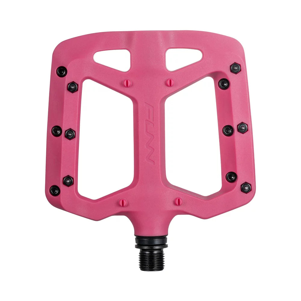 FUNN Taipan Flat Composite Pedals - Standard - Pink