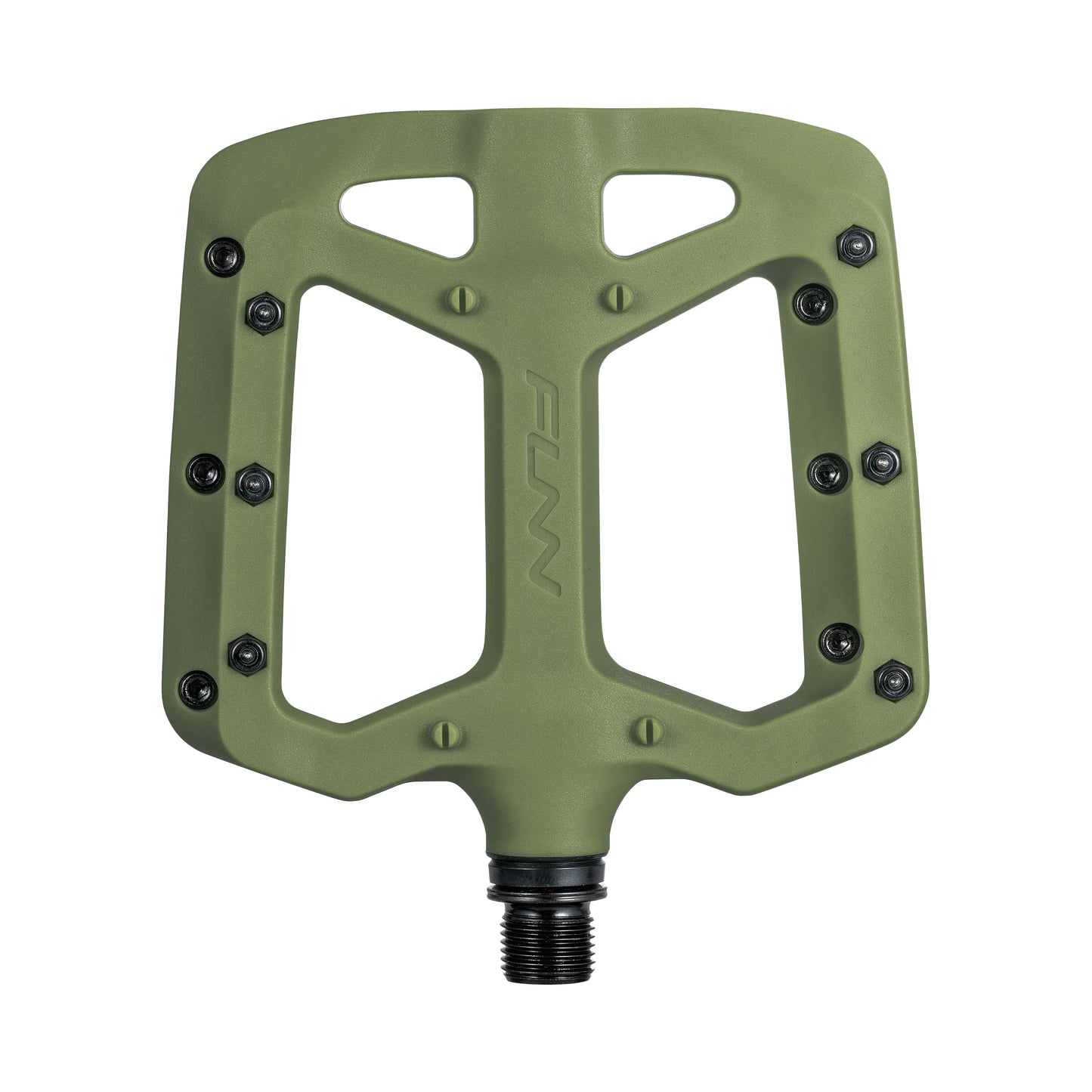 FUNN Taipan Flat Composite Pedals - Standard - Olive