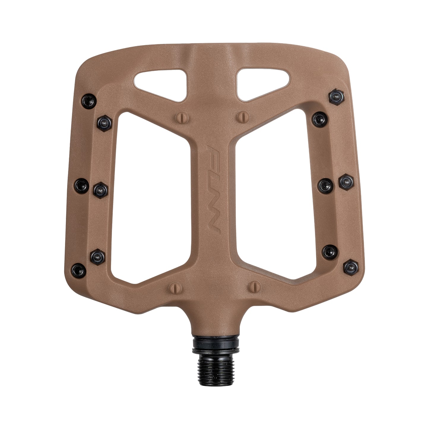 FUNN Taipan Flat Composite Pedals - Standard - Brown