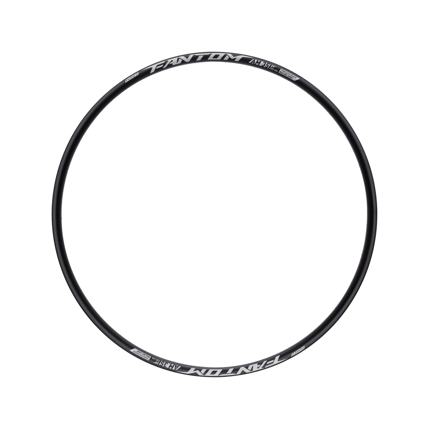 FUNN Fantom AM35 V2 Rim - 29 Inch - 32 Hole - 30mm - Aluminium - Black