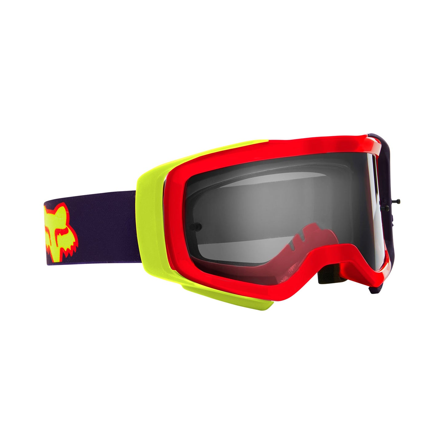 Fox Airspace Goggles - One Size Fits Most - Voke Flo Yellow - Clear Lens