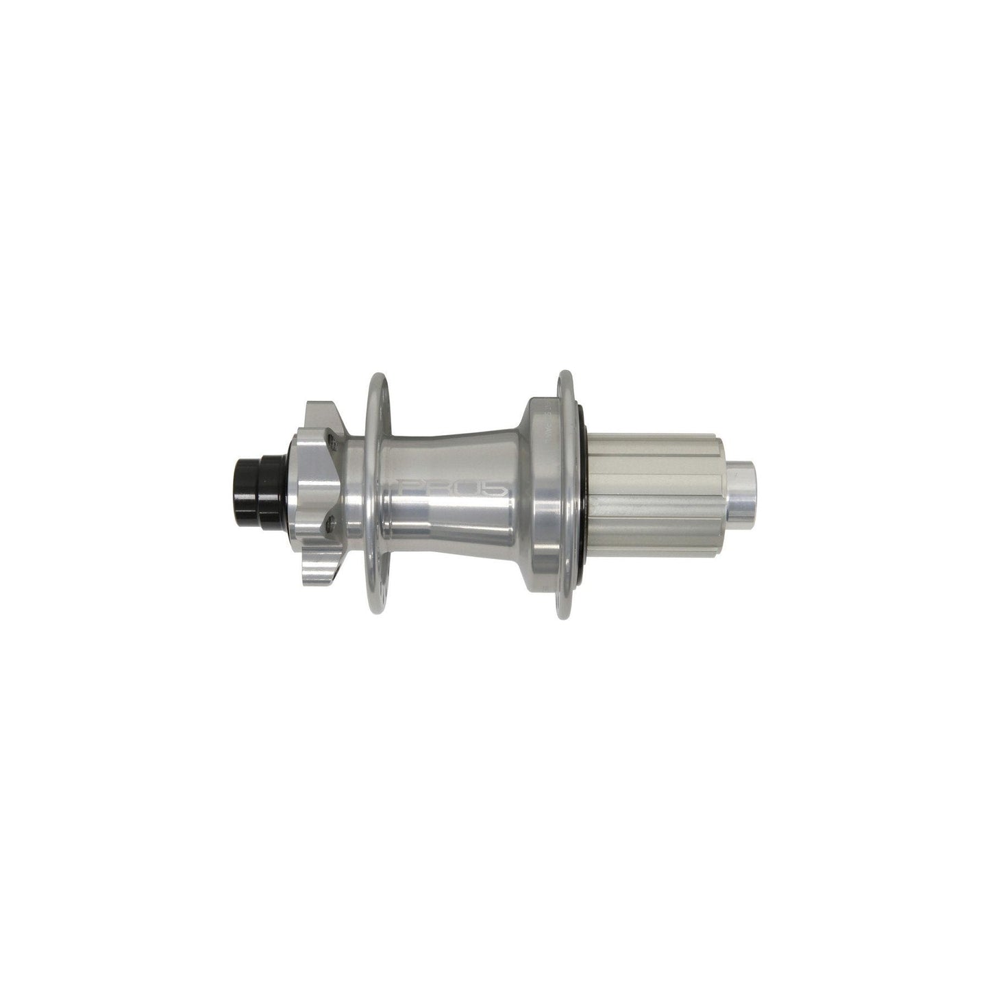 Hope Pro 5 Rear 6 Bolt 12x157mm Disc Hub - Rear - 12x157mm Superboost - Shimano HG Splined - 6 Bolt - 32 Hole - J-Bend - Silver