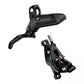 SRAM Level Silver Stealth 4 Piston Disc Brake - Rear - Left Lever - 2000mm - Black Anodised