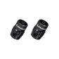 Granite Design Juicy Nipple Schrader Valve Cap Pair - Black