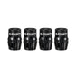 Granite Design Juicy Nipple Schrader Valve Cap Pair - Black