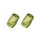 Granite Design Juicy Nipple Schrader Valve Cap Pair - Green
