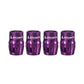 Granite Design Juicy Nipple Schrader Valve Cap Pair - Purple